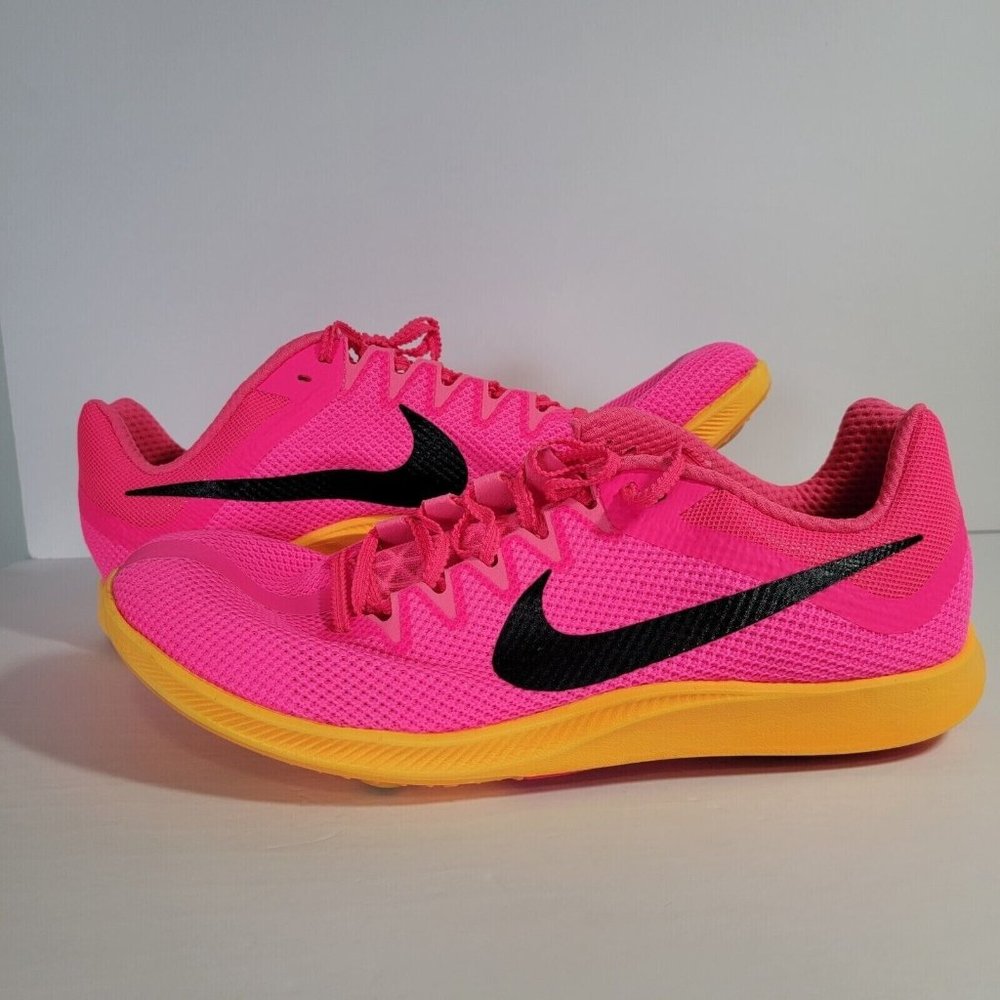 Nike Zoom Rival Distance Hyper Track Shoes Spikes Pink Men's Sizes DC8725-600